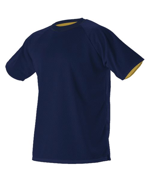Youth eXtreme Mesh Reversible Jersey - Royal/ White Front