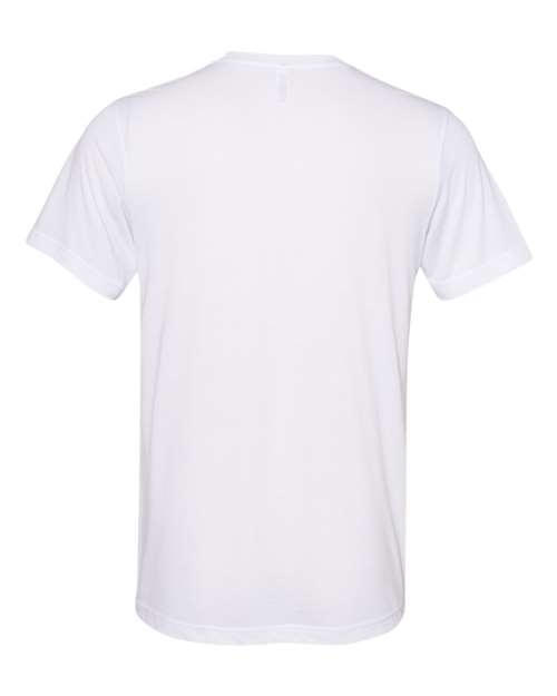 Unisex Viscose Fashion Tee - White Back