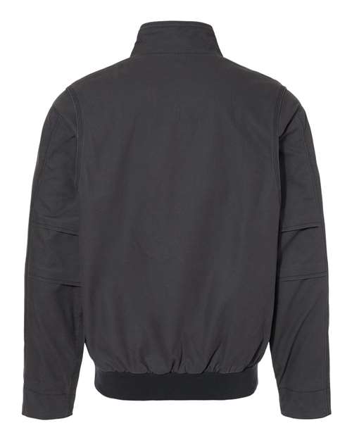 Men's Force Power Move Bomber Jacket - Charcoal Back