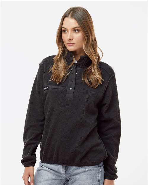 DRI DUCK Women's Cypress Sherpa Mountain Fleece - Model Front