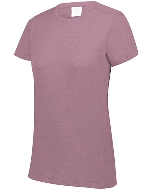 Women's Triblend T-Shirt - Black Heather Front
