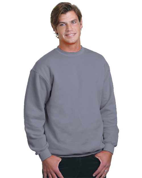 Unisex Union-Made Crewneck Sweatshirt - Red Front
