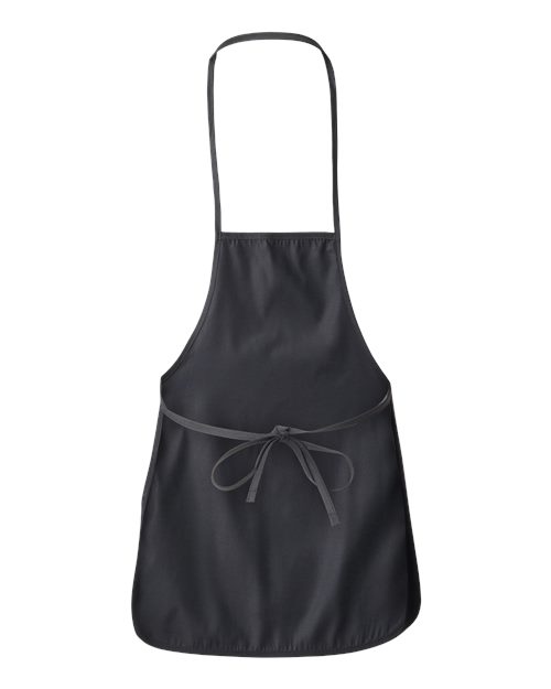 Midweight Cotton Twill Butcher Apron - Black Back