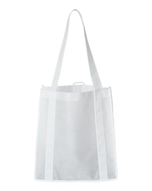 Non-Woven Reusable Shopping Bag - White Back