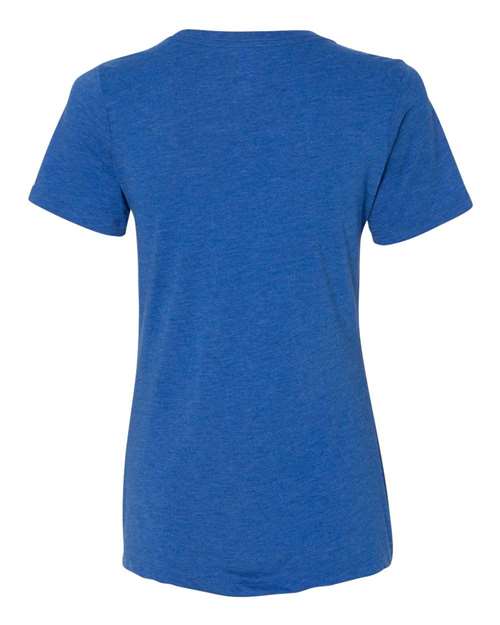 Women’s Relaxed Fit Triblend Tee - True Royal Triblend Back