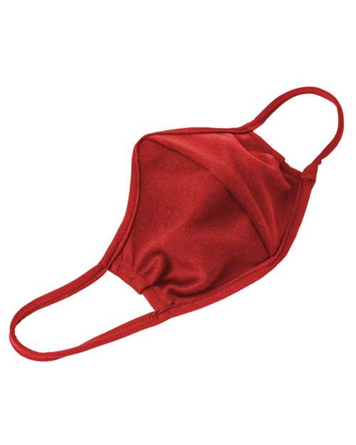 Unisex B-Core 3-Ply Mask - Red Front