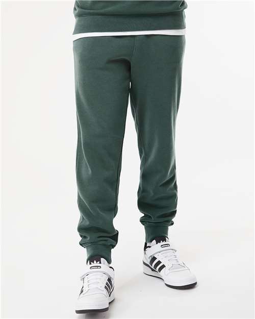 Independent Trading Co. Unisex Pigment-Dyed Fleece Sweatpants - Model Front
