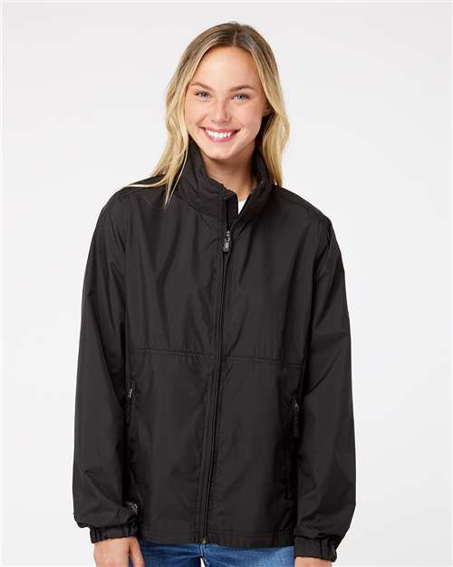 DRI DUCK Women's Riley Packable Jacket - Model Front