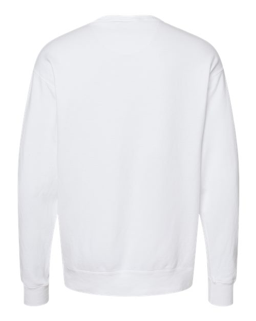 Unisex Garment-Dyed Crewneck Sweatshirt - White Back