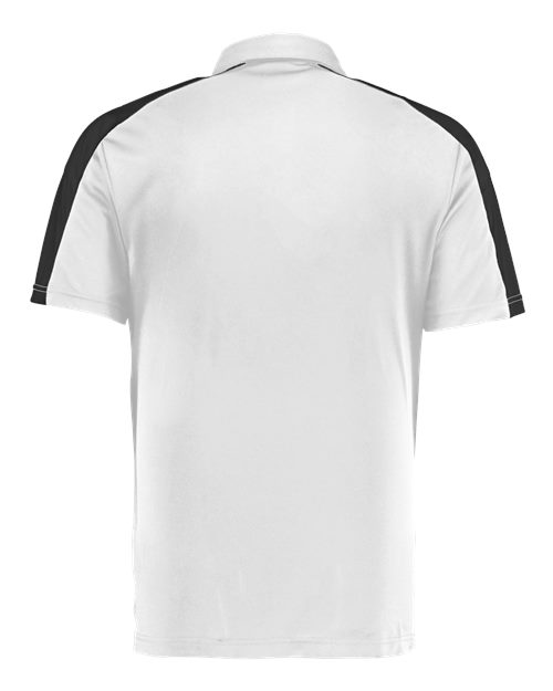 Men's Two-Tone Vital Polo - White/ Black Back