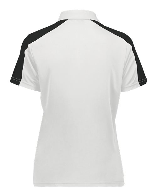 Women's Two-Tone Vital Polo - White/ Black Back