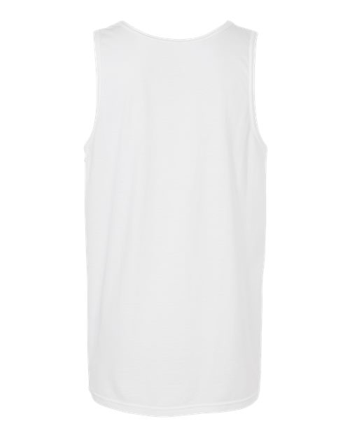 Unisex Softstyle® Tank Top - White Back