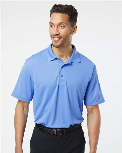 Paragon Men's Saratoga Performance Mini Mesh Polo - Model Front