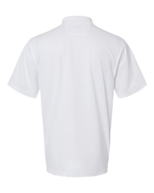 Men's Saratoga Performance Mini Mesh Polo - White Back