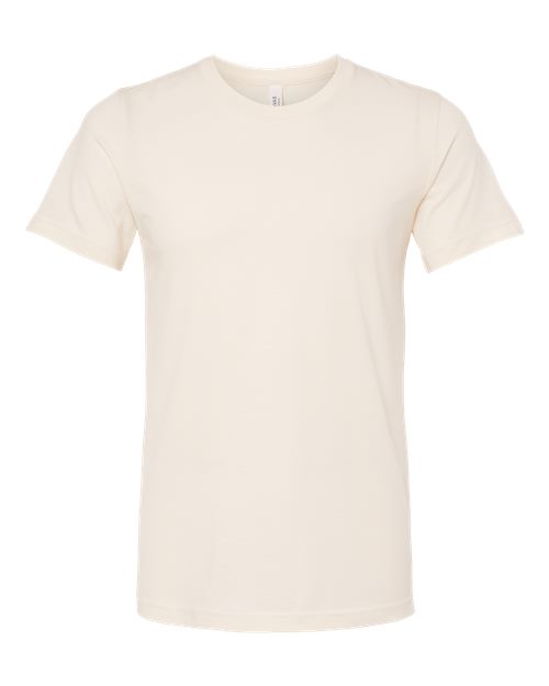 CVC Jersey Tee - Heather Natural Front