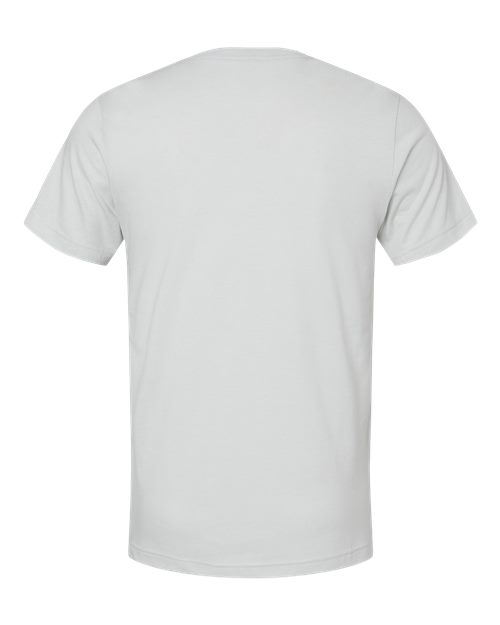 CVC Jersey Tee - Heather Silver Back