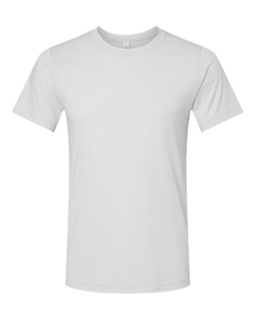 CVC Jersey Tee - Heather Silver Front