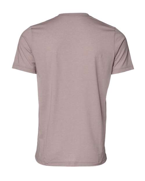 CVC Jersey Tee - Heather Pink Gravel Back