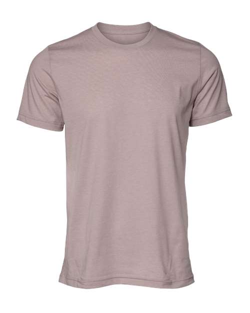 CVC Jersey Tee - Heather Pink Gravel Front