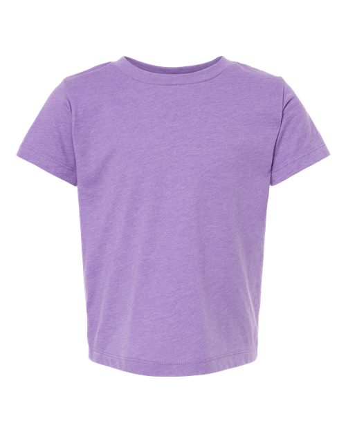 Toddler Jersey Tee - Heather Team Purple Front