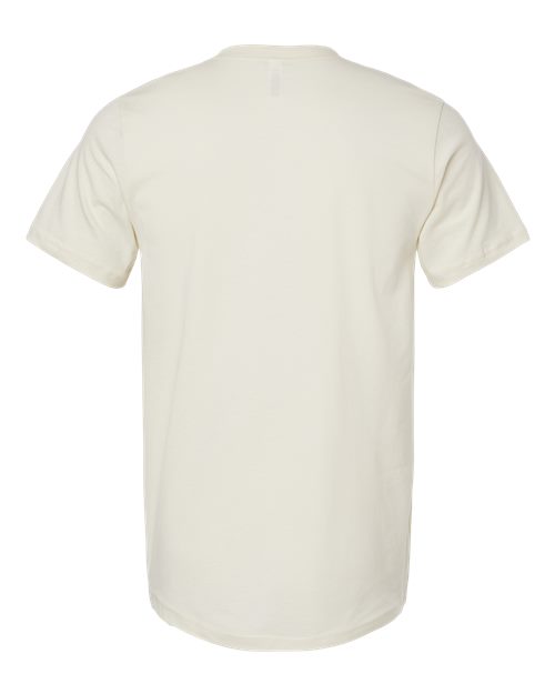 Unisex USA-Made Jersey Tee - Natural Back