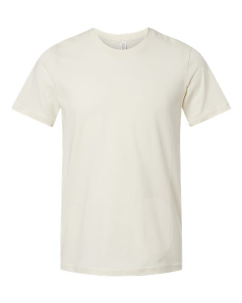 Unisex USA-Made Jersey Tee - Natural Front