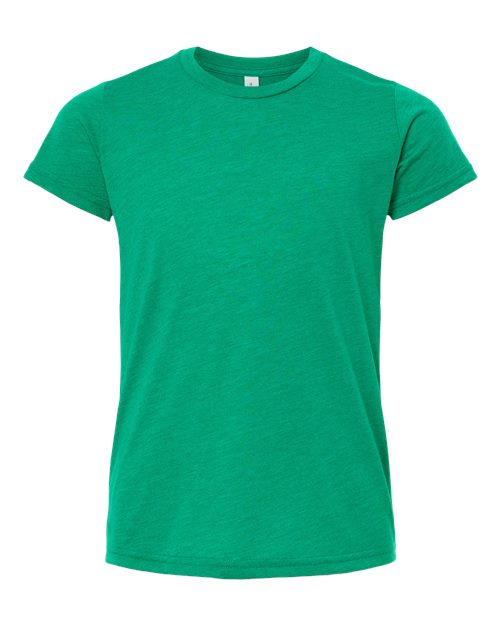 Youth Triblend Tee - Kelly Triblend Front