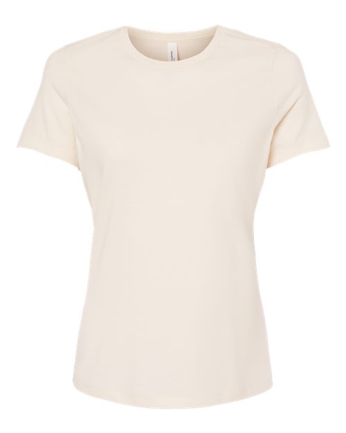 Women’s Relaxed Fit Heather CVC Tee - Heather Natural Front