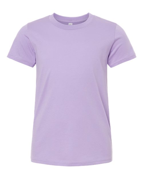 Youth Jersey Tee - Dark Lavender Front
