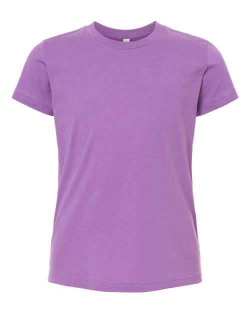 Youth Jersey Tee - Royal Purple Front