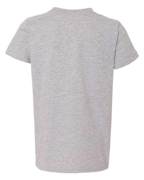Youth CVC Jersey Tee - Athletic Heather Back