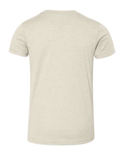 Youth CVC Jersey Tee - Heather Dust Back