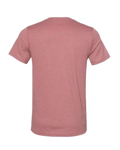 Youth CVC Jersey Tee - Heather Mauve Back