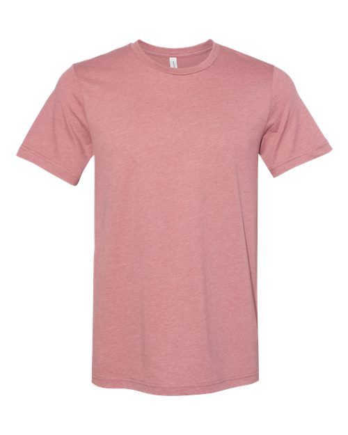 Youth CVC Jersey Tee - Heather Mauve Front