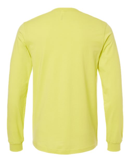 Unisex Jersey Long Sleeve Tee - Strobe Back