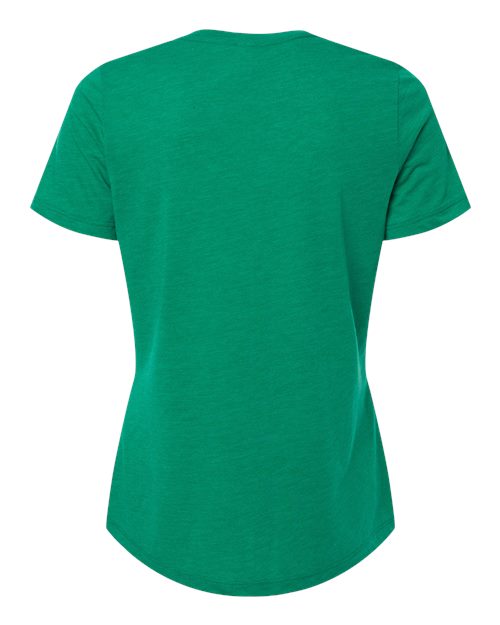 Women’s Relaxed Fit Triblend Tee - Kelly Triblend Back