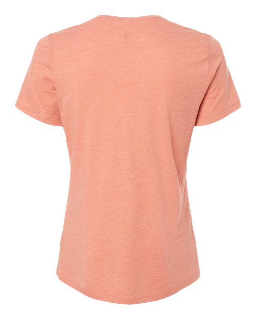 Women’s Relaxed Fit Triblend Tee - Sunset Triblend Back