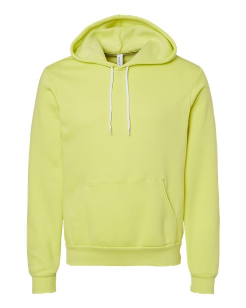Unisex Sponge Fleece Hoodie Sweatshirt - Strobe Front