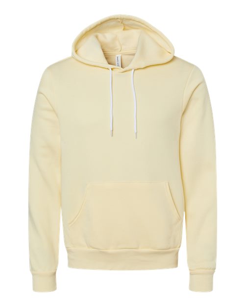 Unisex Sponge Fleece Hoodie Sweatshirt - French Vanilla Front