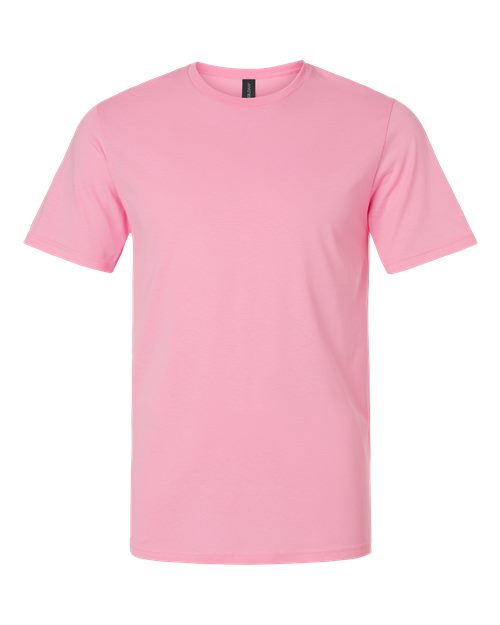 Unisex Softstyle® Lightweight T-Shirt - Charity Pink Front
