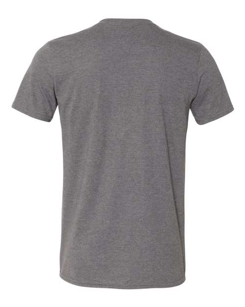 Unisex Softstyle® Lightweight T-Shirt - Graphite Heather Back