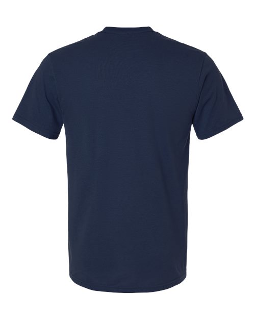 Unisex Softstyle® Lightweight T-Shirt - Navy Back