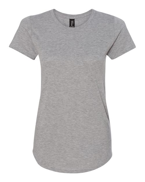 Women's Softstyle® Triblend T-Shirt - Heather Grey Front