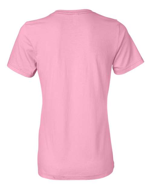 Women's Softstyle® Lightweight T-Shirt - Charity Pink Back