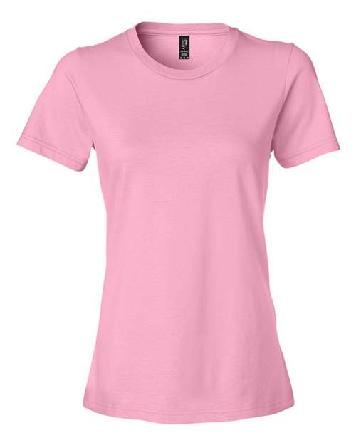 Women's Softstyle® Lightweight T-Shirt - Charity Pink Front