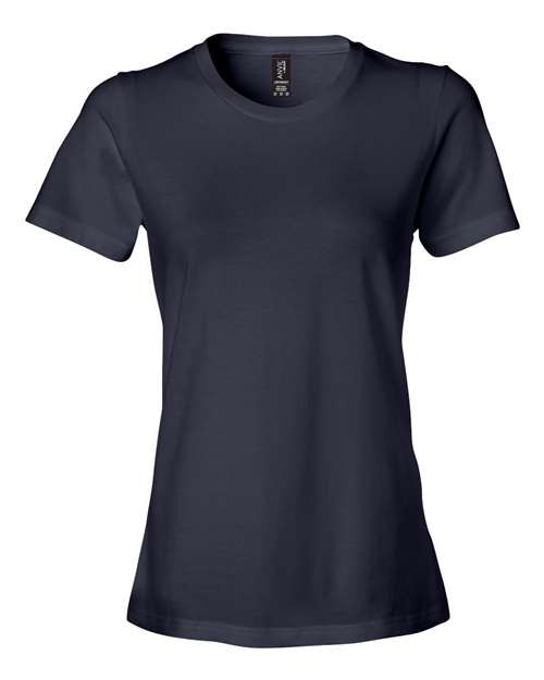 Women's Softstyle® Lightweight T-Shirt - Navy Front