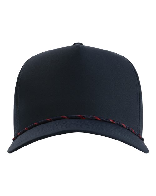 The Wrightson Cap - Navy/ Navy-Red Front
