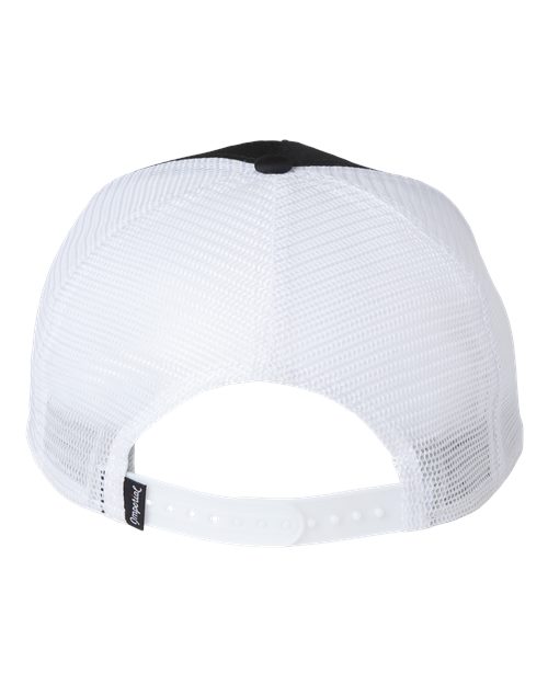 The Rabble Rouser Cap - Black/ White/ White Back