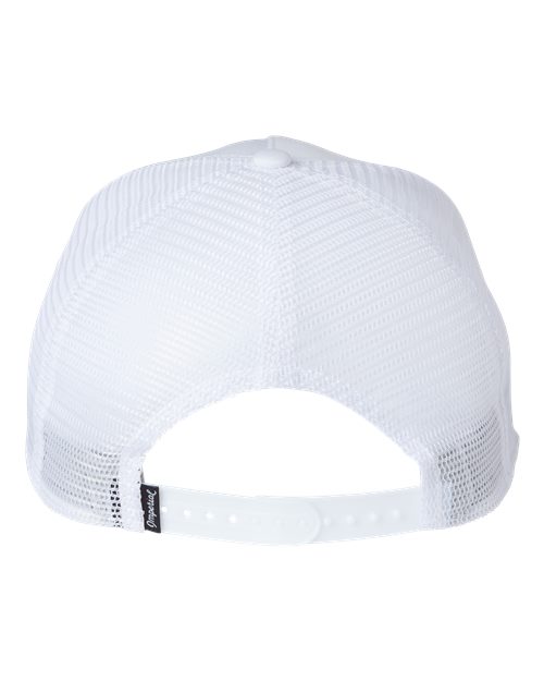 The Rabble Rouser Cap - White/ White/ Black Back