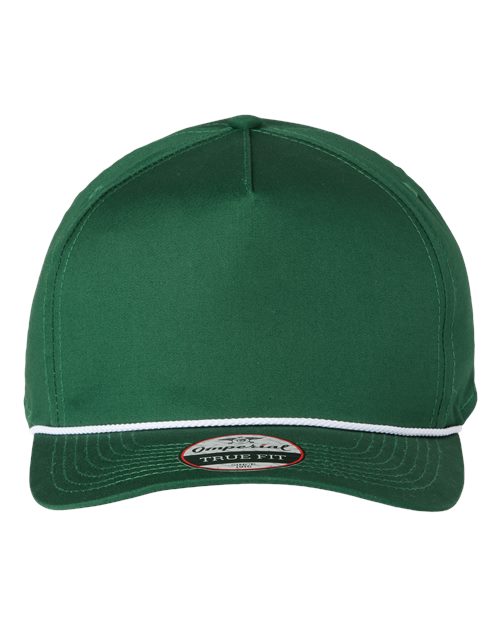 The Barnes Cap - Forest Green/ White Front
